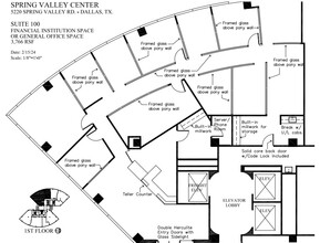 5220 Spring Valley Rd, Dallas, TX for lease Floor Plan- Image 1 of 4