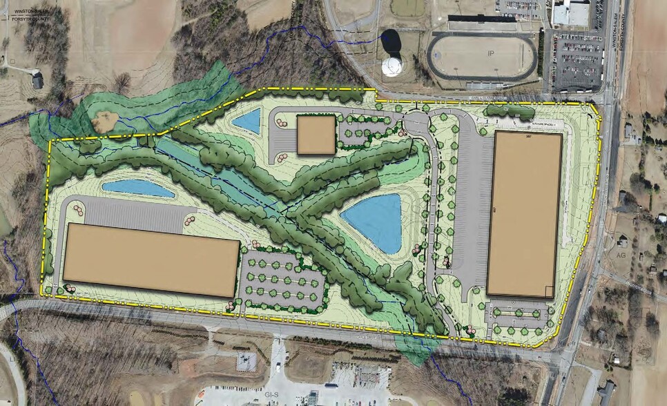 4245 Envision Dr, Winston-Salem, NC for lease - Site Plan - Image 2 of 2