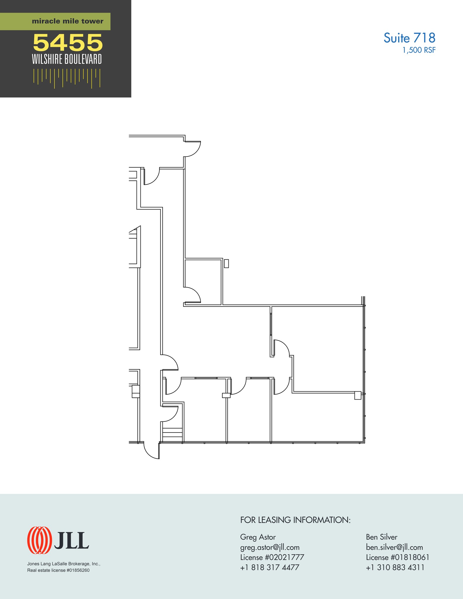 5455 Wilshire Blvd, Los Angeles, CA for lease Site Plan- Image 1 of 1