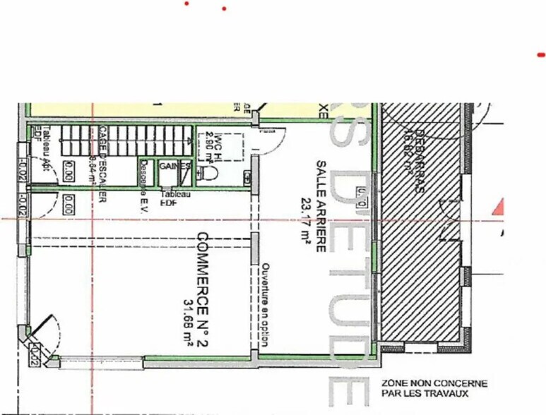 Retail in Mimizan for lease - Floor Plan - Image 2 of 2