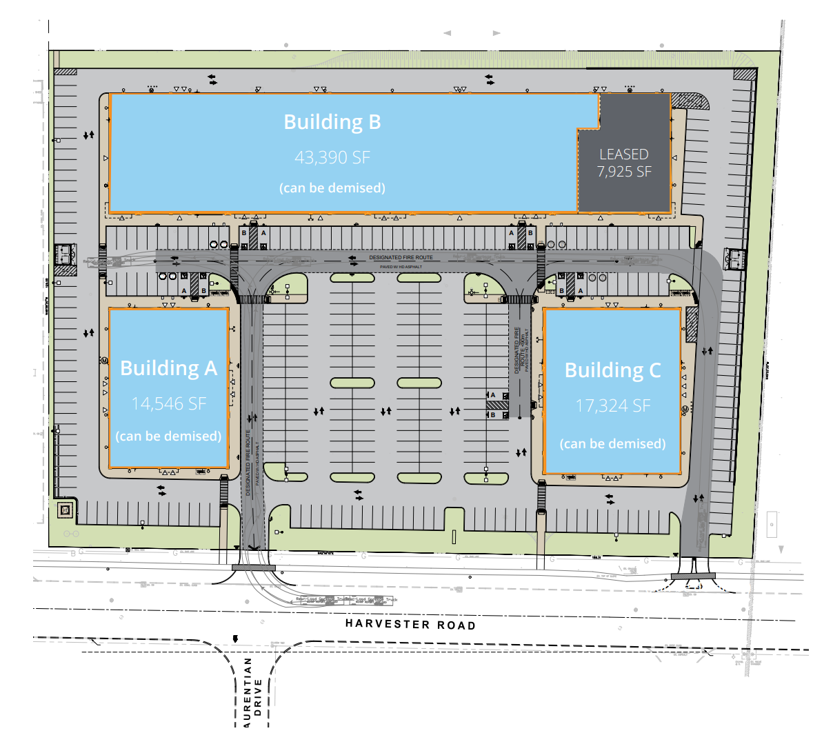 3187 Harvester Rd, Burlington, ON for lease Site Plan- Image 1 of 1