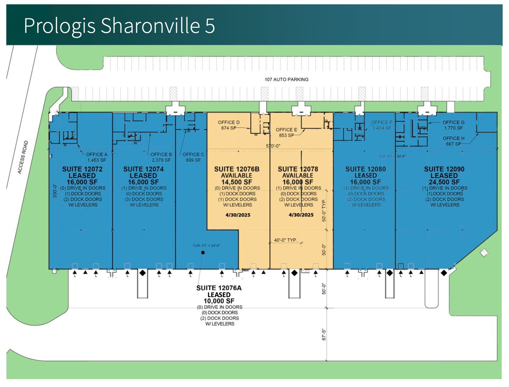 12072-12090 Best Pl, Sharonville, OH for lease Floor Plan- Image 1 of 1