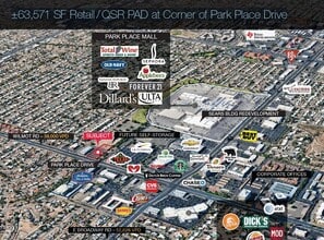 320 S Wilmot Rd, Tucson, AZ - AERIAL map view