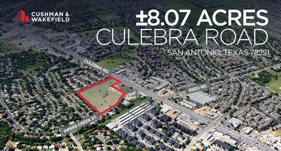 Culebra Rd, San Antonio, TX - aerial  map view - Image1