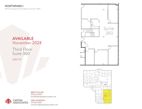 11635 Northpark Dr, Wake Forest, NC for lease Floor Plan- Image 1 of 1