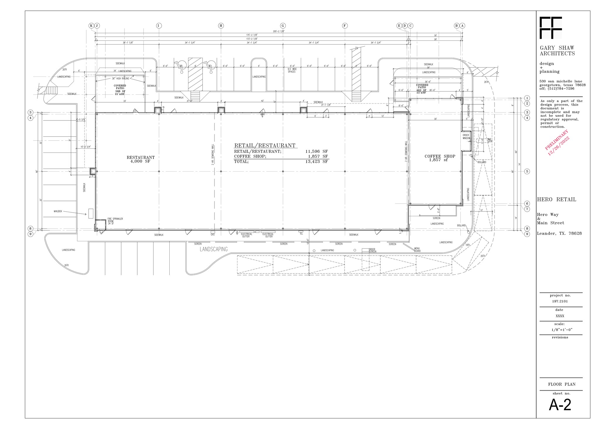 Hero Way & Main Street, Leander, TX for lease Site Plan- Image 1 of 2