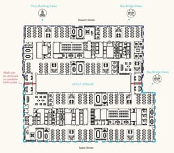 1 Market St, San Francisco, CA for lease Floor Plan- Image 2 of 2