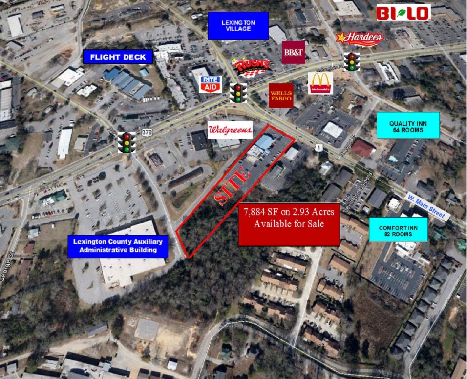 411 W Main St, Lexington, SC for sale Aerial- Image 1 of 1
