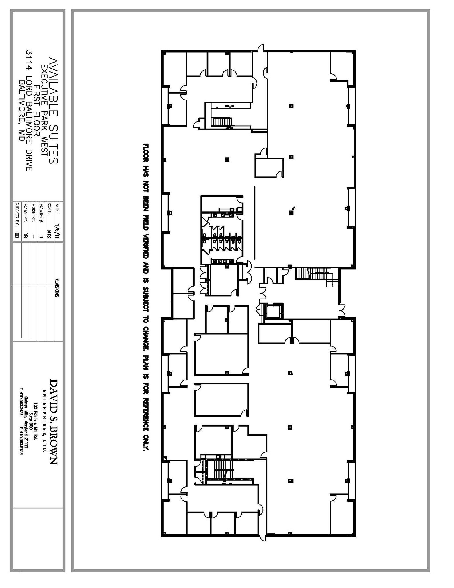 3100 Lord Baltimore Dr, Windsor Mill, MD for lease Floor Plan- Image 1 of 1