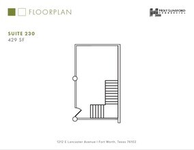 1212 E Lancaster Ave, Fort Worth, TX for lease Floor Plan- Image 1 of 1