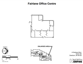 4-6 Parklane Blvd, Dearborn, MI for lease Floor Plan- Image 1 of 2