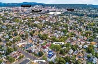 2001 W Boone Ave, Spokane, WA - aerial  map view