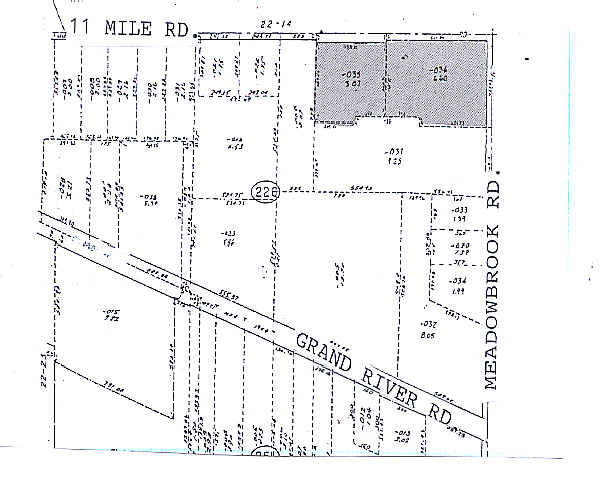 41650 Gardenbrook Rd, Novi, MI for lease - Plat Map - Image 2 of 6