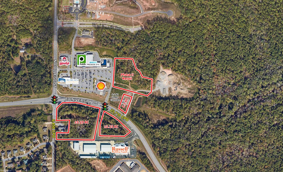 E University Drive, Auburn, AL for sale - Primary Photo - Image 1 of 1