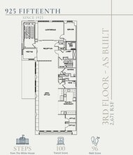 925 15th St NW, Washington, DC for lease Floor Plan- Image 1 of 1