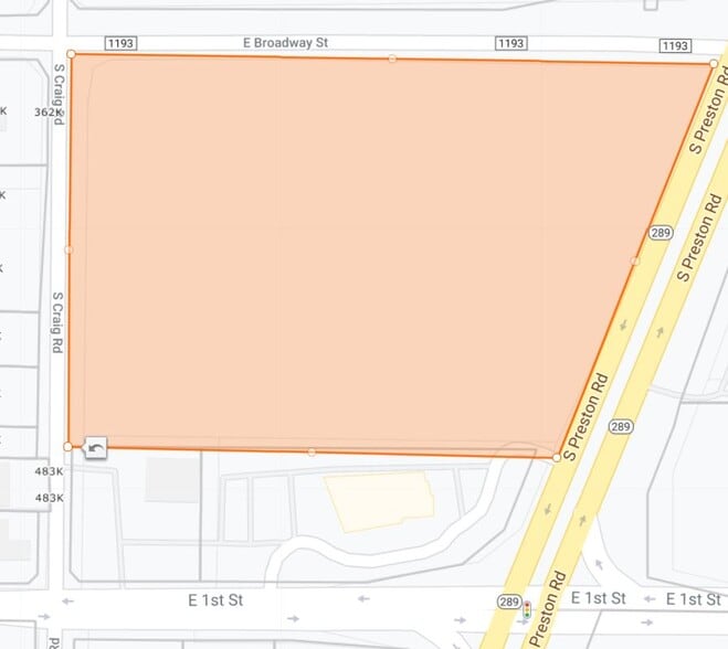 130 S Preston Rd, Prosper, TX for sale - Plat Map - Image 3 of 10