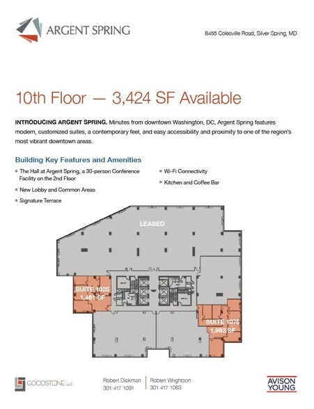 8455 Colesville Rd Silver Spring Md 20910 Retail Space For