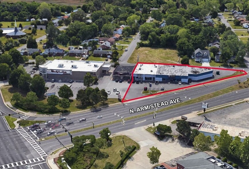 1928 N Armistead Ave, Hampton, VA for sale - Building Photo - Image 1 of 2