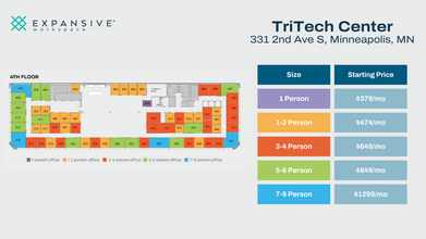 331 2nd Ave S, Minneapolis, MN for lease Floor Plan- Image 1 of 5