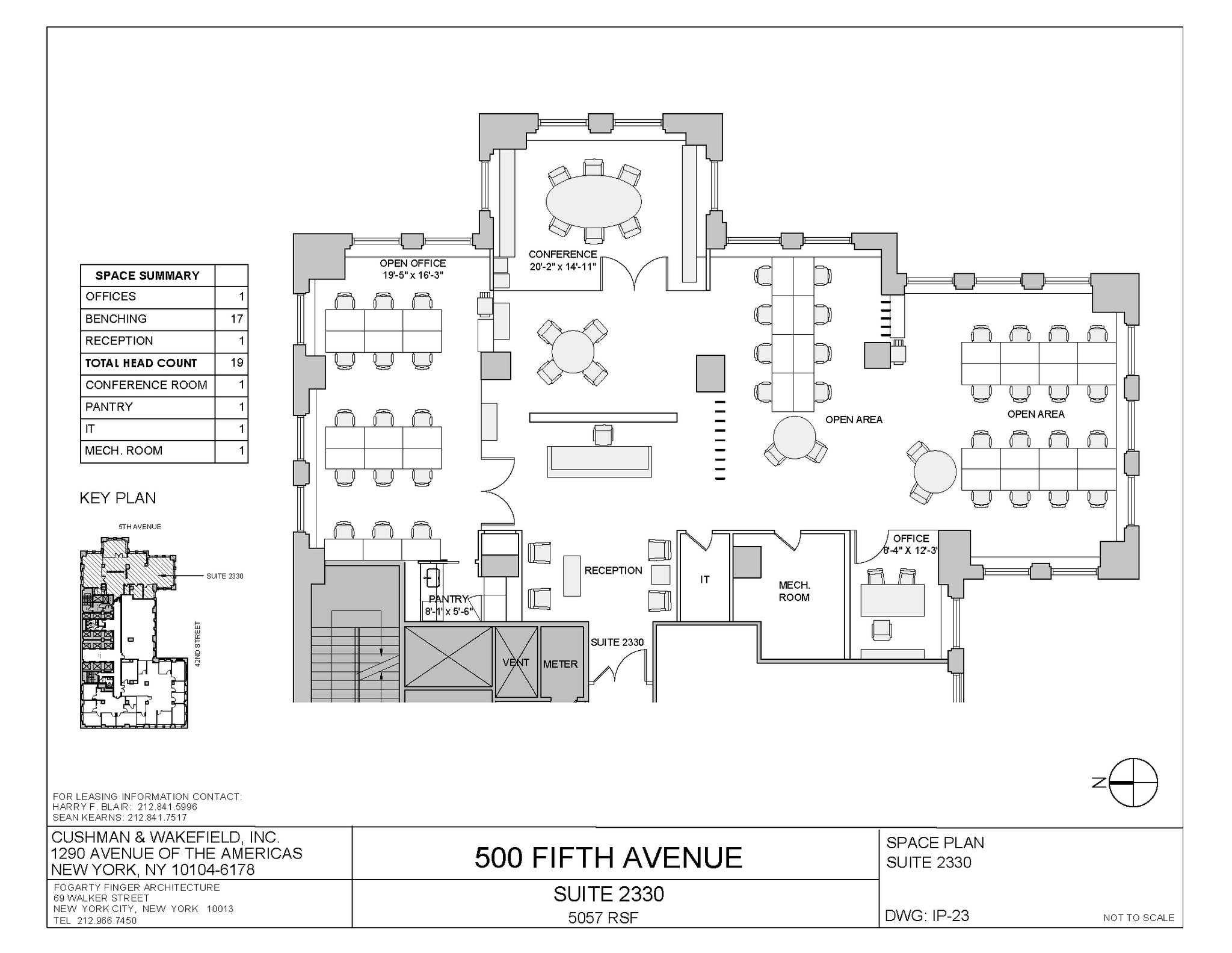 500 Fifth Ave, New York, NY for lease Floor Plan- Image 1 of 1