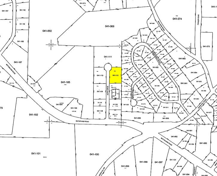 1205 Alpha Dr, Alpharetta, GA for lease - Plat Map - Image 3 of 12