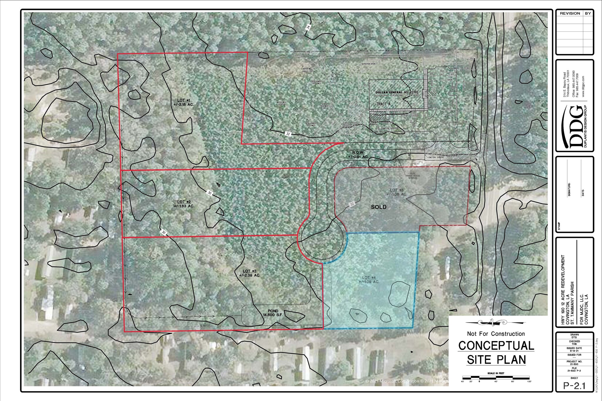 15507 Ronald Reagan Hwy, Covington, LA for sale Site Plan- Image 1 of 7