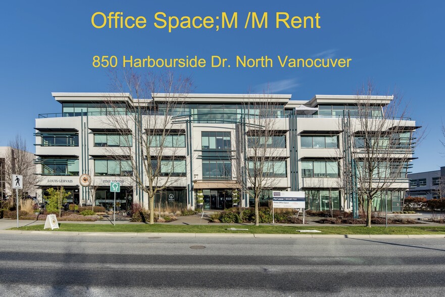 850 Harbourside Harbourside Dr., North Vancouver, BC for lease - Building Photo - Image 1 of 6