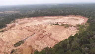 SUCCESS ROAD, Saucier, MS - AERIAL  map view - Image1