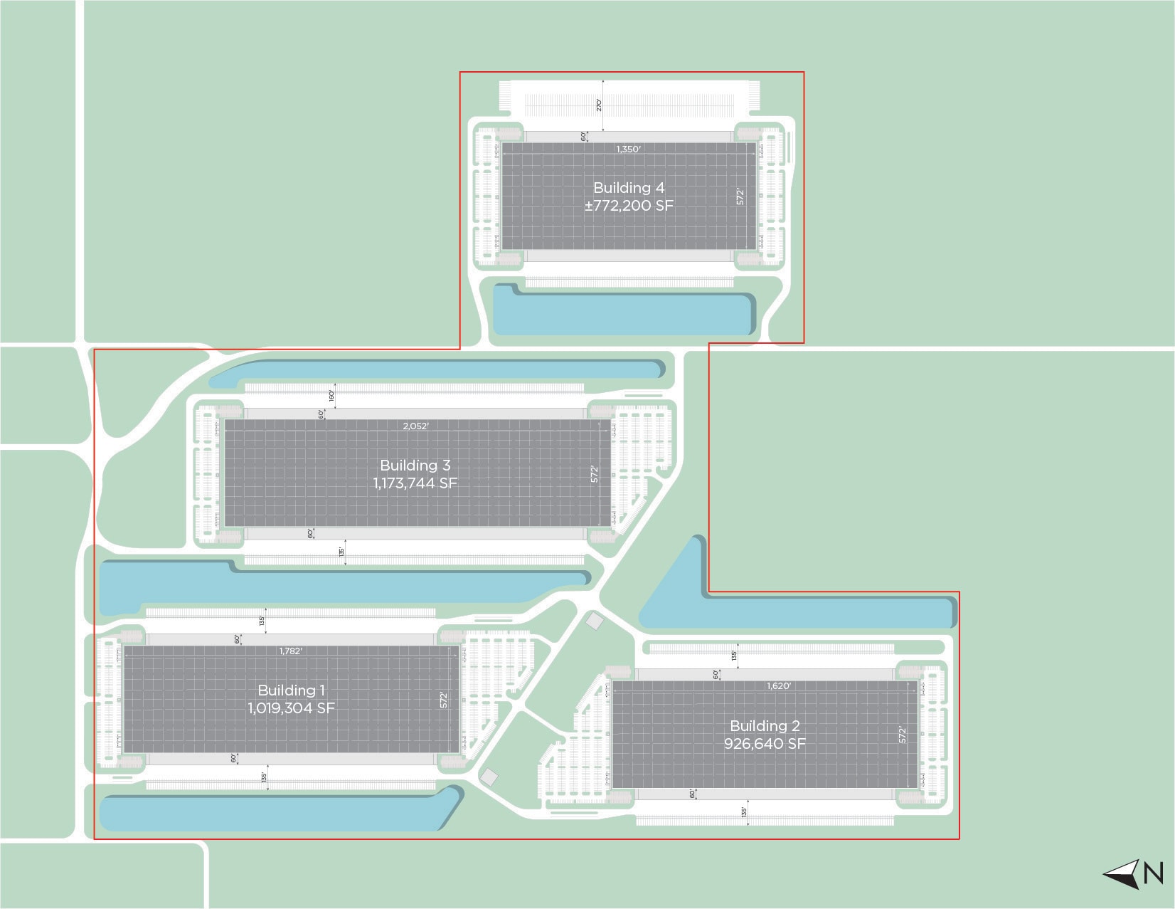 I-74 East Commerce Park 1, Indianapolis, IN for lease Site Plan- Image 1 of 3