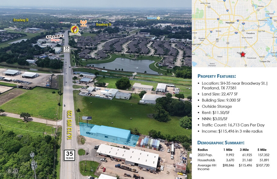 3221 S Main St, Pearland, TX for lease - Building Photo - Image 2 of 4