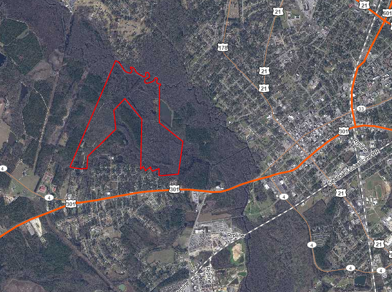 409 Windward Ave, Orangeburg, SC for sale - Aerial - Image 1 of 3