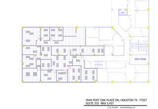 4544 Post Oak Pl, Houston, TX for lease Floor Plan- Image 1 of 6