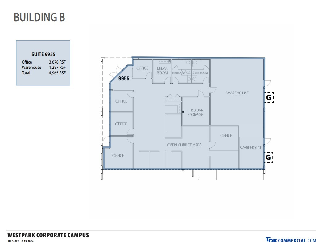 9985-9999 Emerald St, Boise, ID for lease Floor Plan- Image 1 of 1