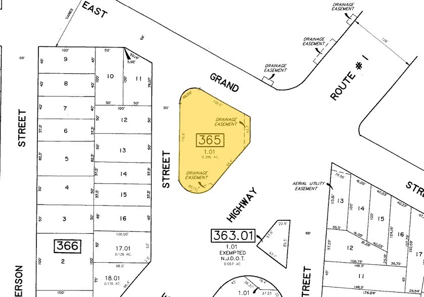 1948 Us Highway 1, Rahway, NJ for sale - Plat Map - Image 1 of 1