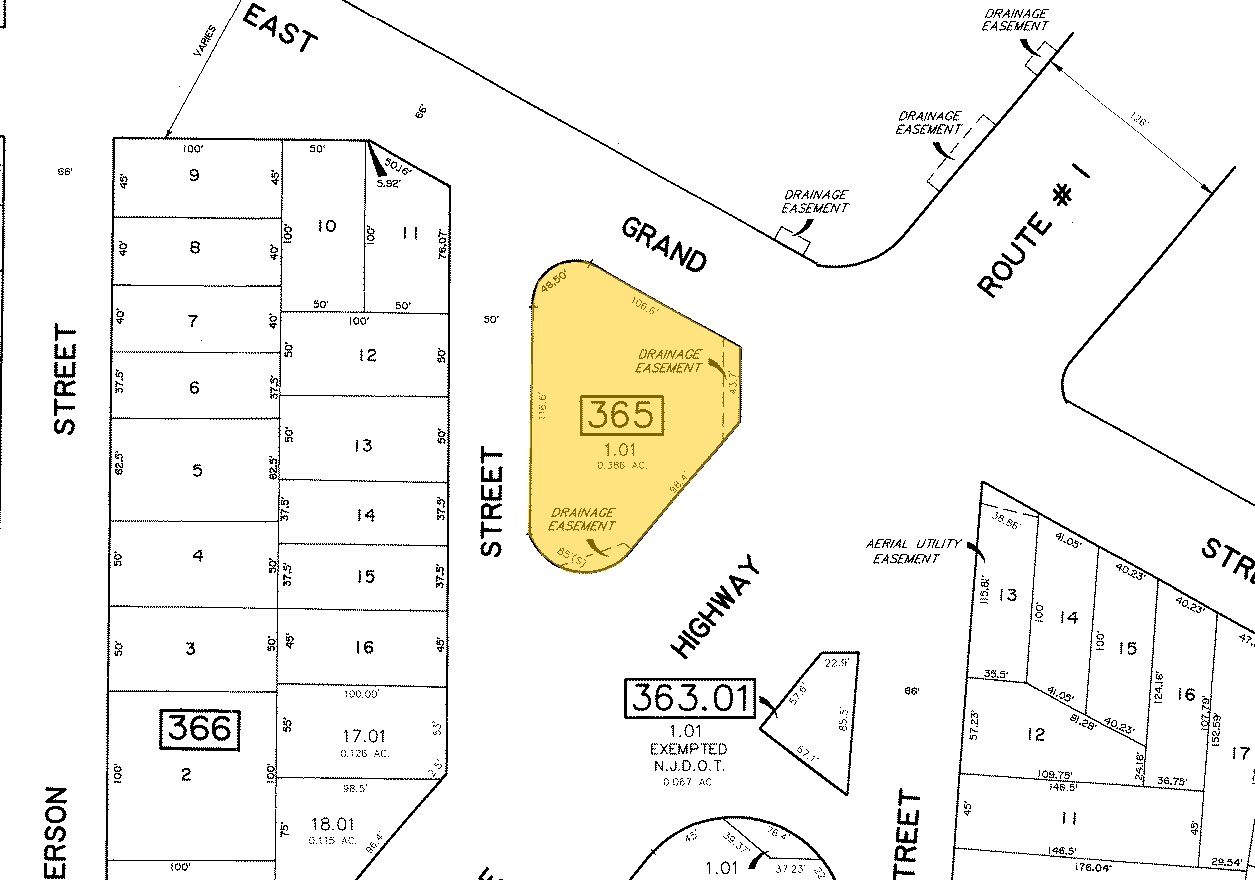 1948 Us Highway 1, Rahway, NJ for sale Plat Map- Image 1 of 1