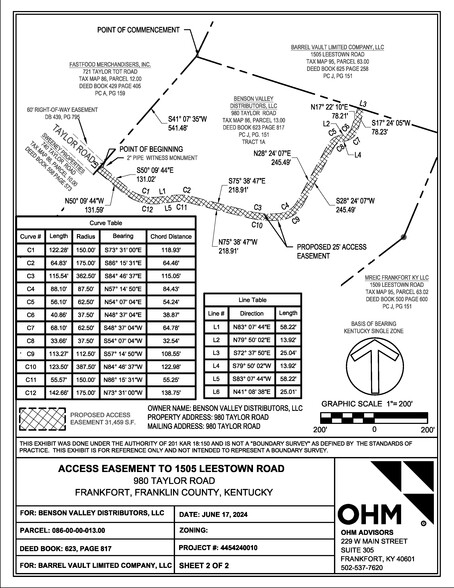1505 Leestown Rd, Frankfort, KY for sale - Site Plan - Image 3 of 6