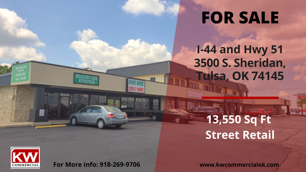 3508-3532 S Sheridan Rd, Tulsa, OK for sale - Building Photo - Image 1 of 1