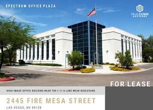 2445 Fire Mesa St, Las Vegas, NV for lease Building Photo- Image 1 of 4