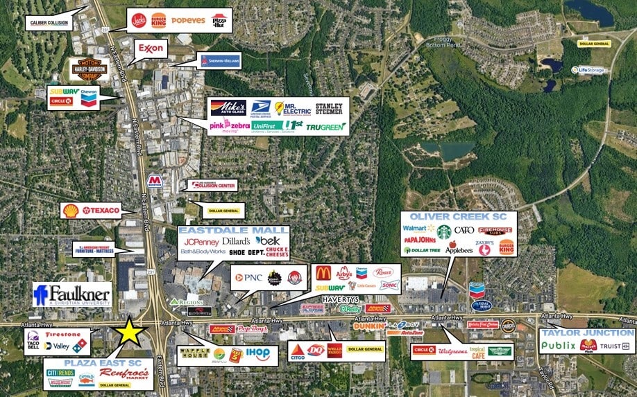 5442-5470 Atlanta Hwy, Montgomery, AL for lease - Building Photo - Image 3 of 4