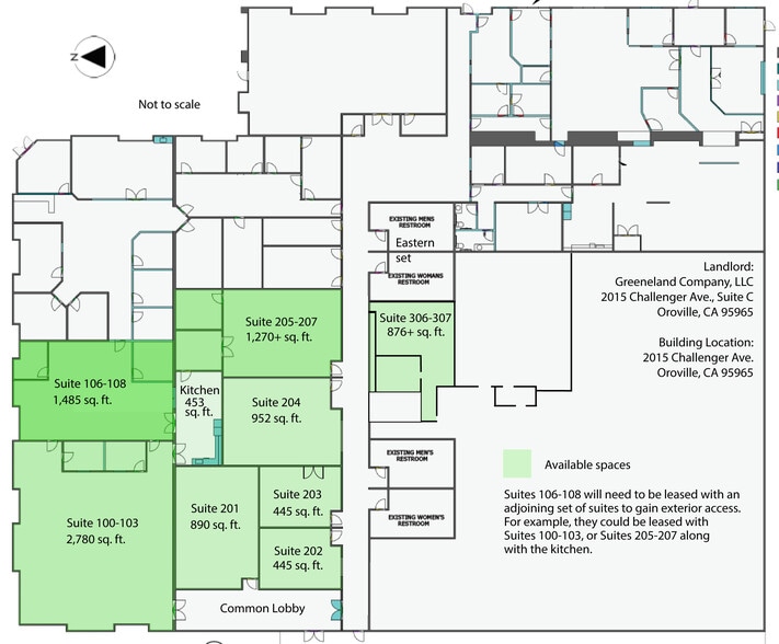 2015 Challenger Ave, Oroville, CA for lease - Building Photo - Image 2 of 9