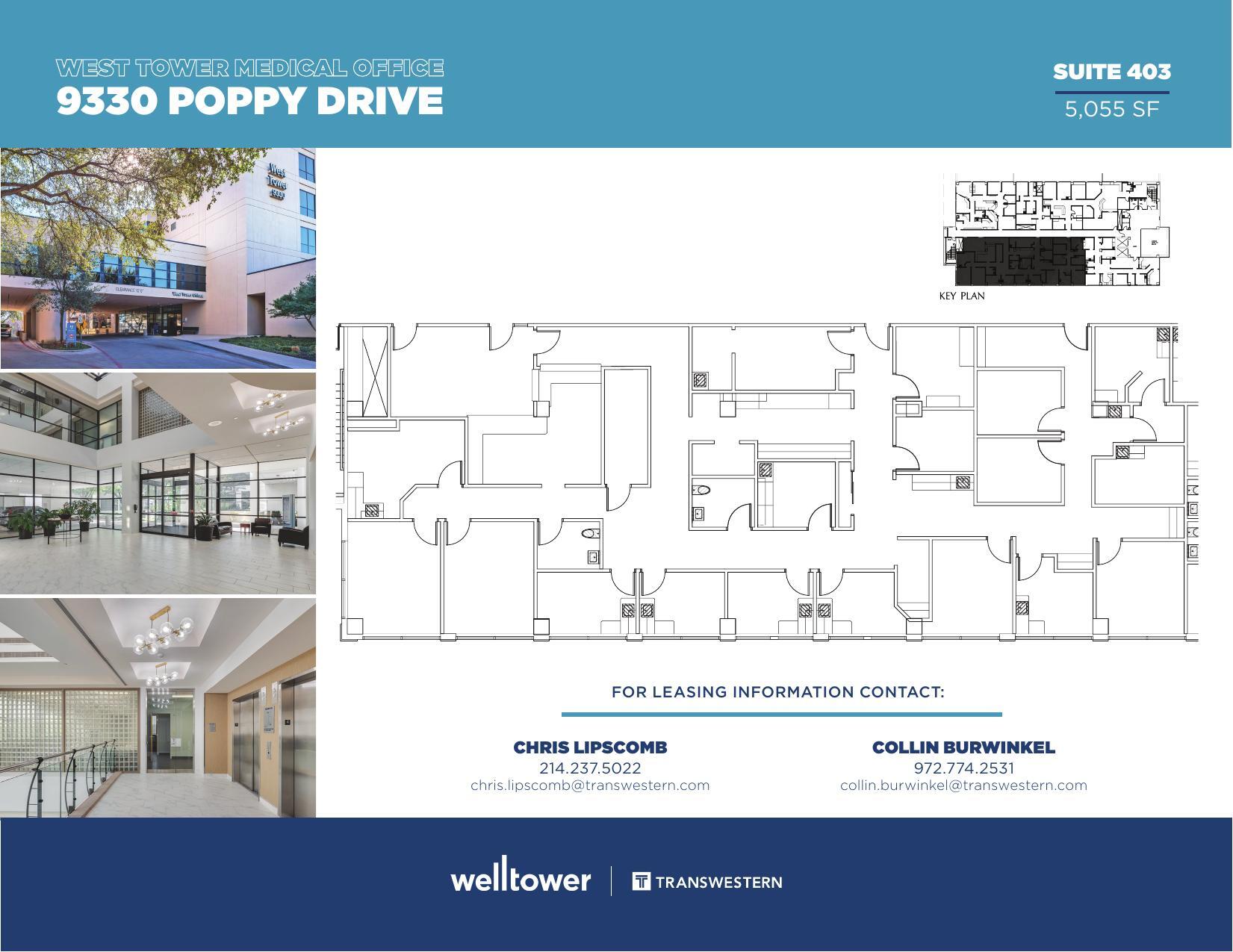 9330 Poppy Dr, Dallas, TX for lease Floor Plan- Image 1 of 1