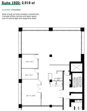 439 University Ave, Toronto, ON for lease Floor Plan- Image 1 of 1