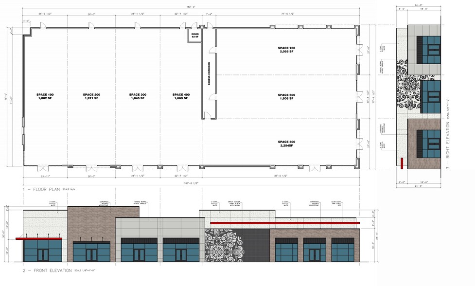 NE Bailey Boswell Rd & Centerboard Ln, Fort Worth, TX for lease - Floor Plan - Image 2 of 3