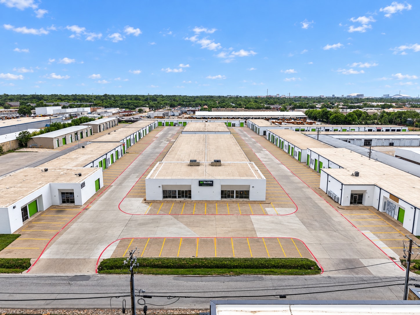 1105 Colorado Ln, Arlington, TX for lease Aerial- Image 1 of 12