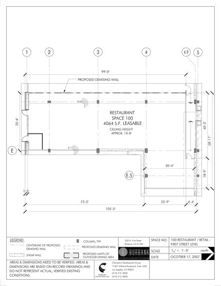 250 N First St, Burbank, CA for lease - Site Plan - Image 1 of 12