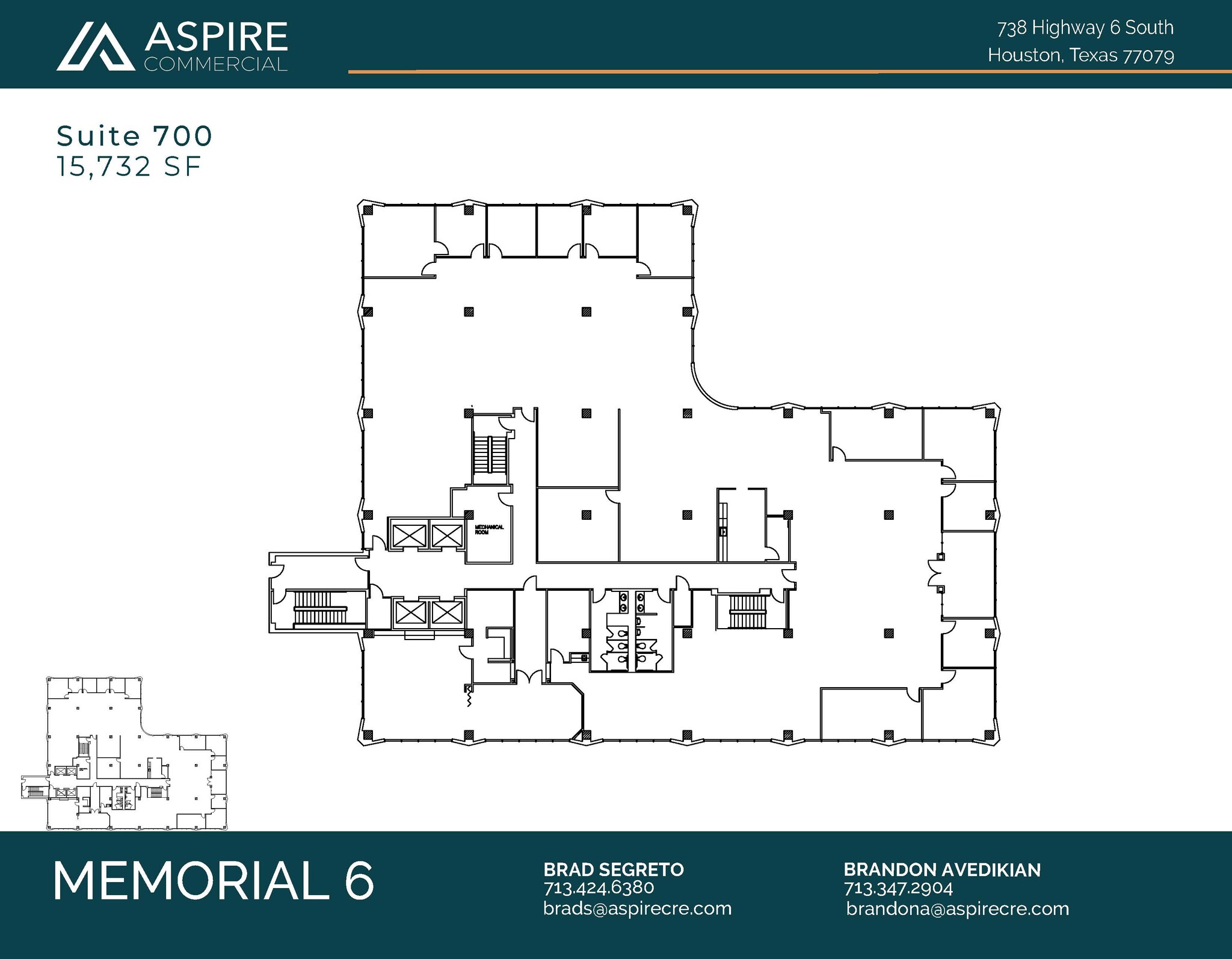 738 Highway 6 S, Houston, TX for lease Floor Plan- Image 1 of 1