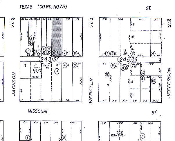 821 Texas St, Fairfield, CA for sale - Plat Map - Image 2 of 9