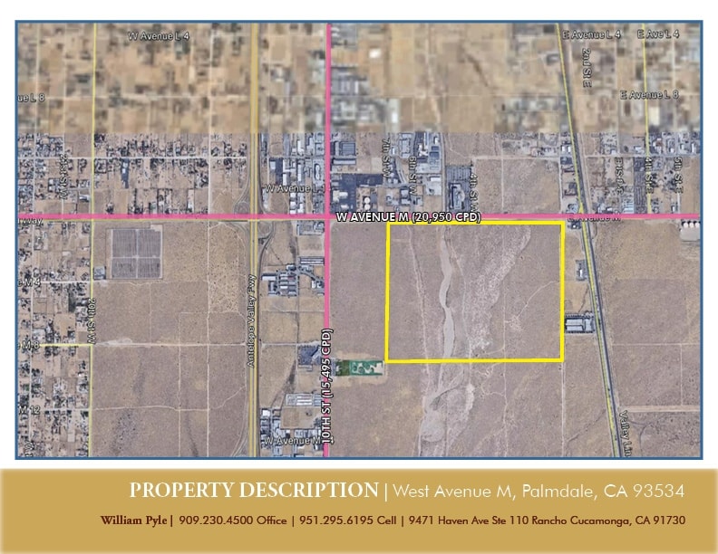 Avenue M Sierra Hwy, Palmdale, CA for sale Building Photo- Image 1 of 1