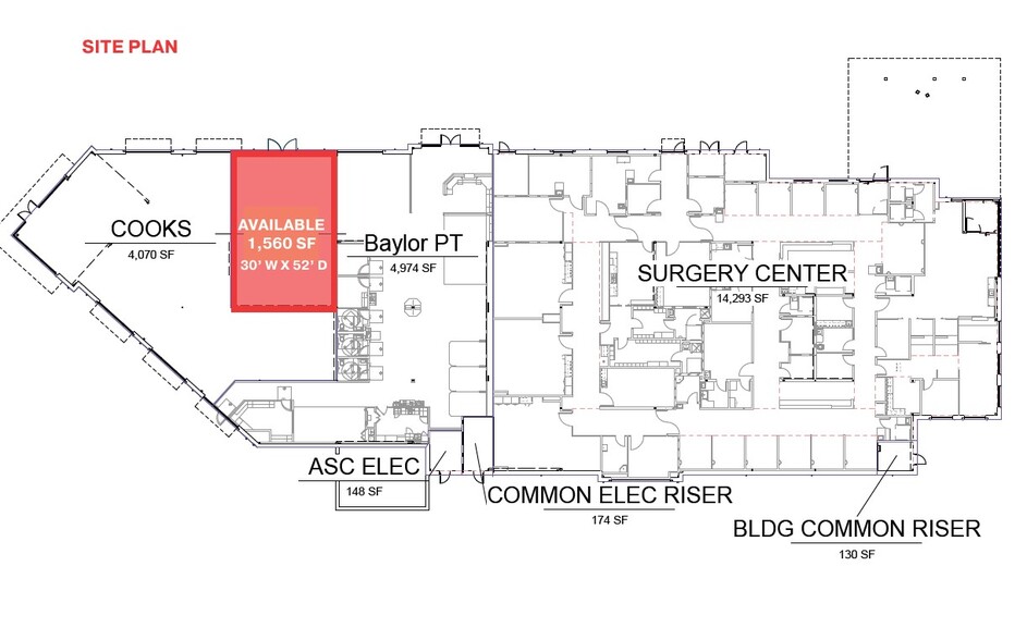 1434 W Highway 287 Byp, Waxahachie, TX for lease - Floor Plan - Image 2 of 8