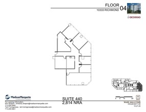 10333 Richmond Ave, Houston, TX for lease Floor Plan- Image 1 of 1